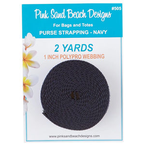 Purse Strapping - Navy