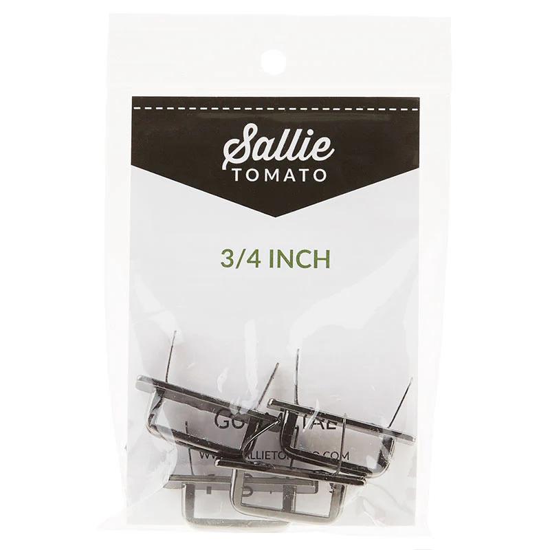 Sallie Tomato Strap Arches - Set of Four 3/4" Gunmetal