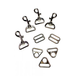 Nickel Parker Pack Hardware Kit