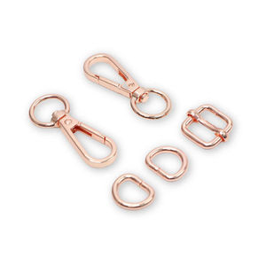 Sallie Tomato Level 3 Basic Hardware Kit - 1/2" Rose Gold