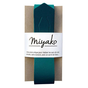 Miyako 19.5" Bag Handle - Canard Blue
