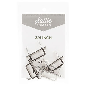 Sallie Tomato Strap Arches - Set of Four 3/4" Nickel