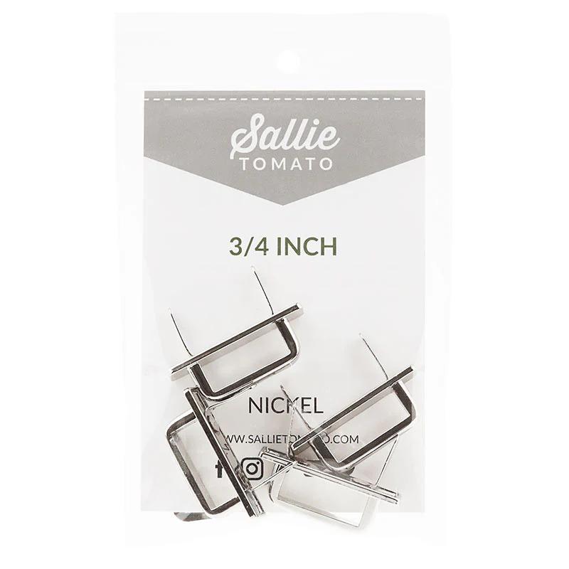 Sallie Tomato Strap Arches - Set of Four 3/4" Nickel