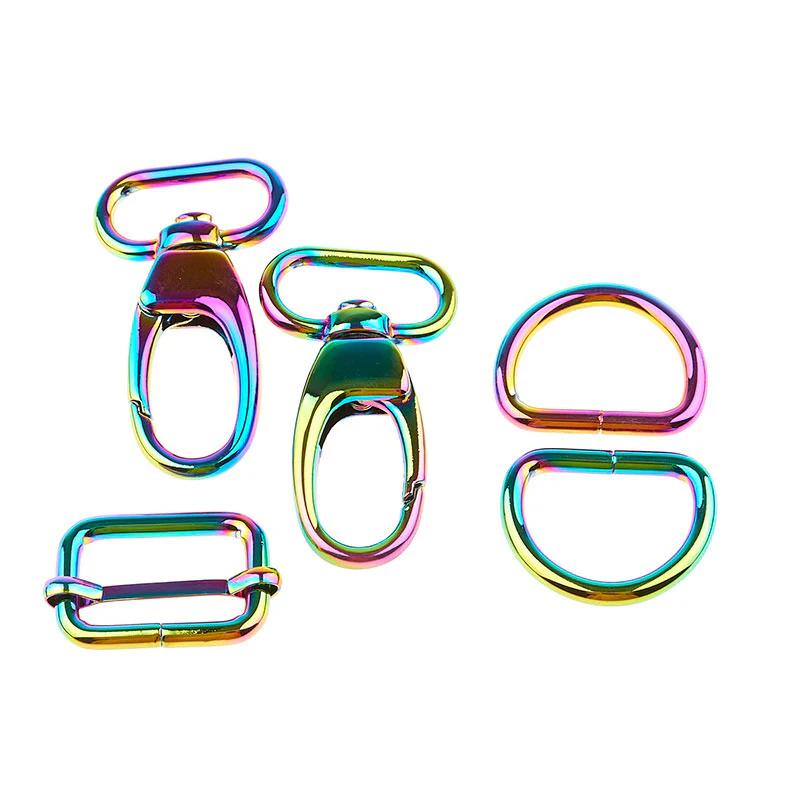 The Aspen Crossbody Bag Hardware Kit - Rainbow