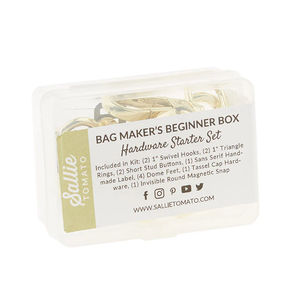 Sallie Tomato Sampler Box of Hardware - Gold