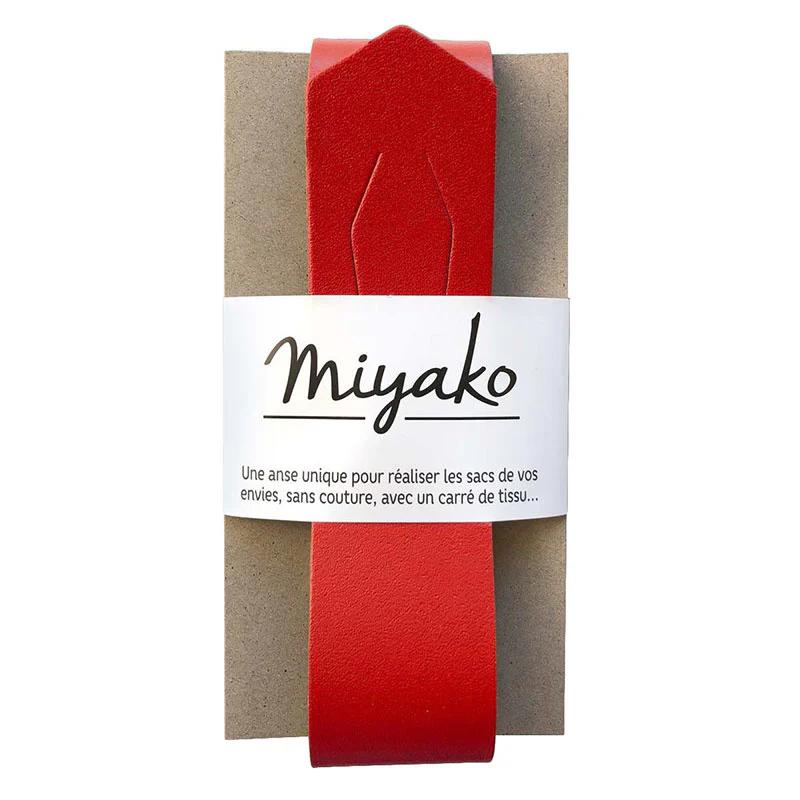 Miyako 19.5" Bag Handle - Red