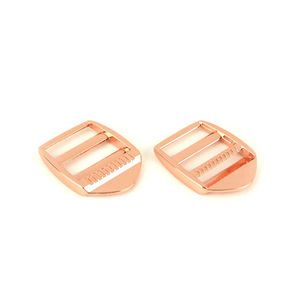 Sallie Tomato Ladder Lock Slider Buckles - 1" Rose Gold