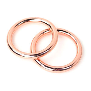 Sallie Tomato 1-1/2" O-Rings - Rose Gold