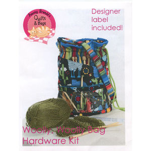 Woolly, Woolly Bag Pattern Hardware Kit - Nickel