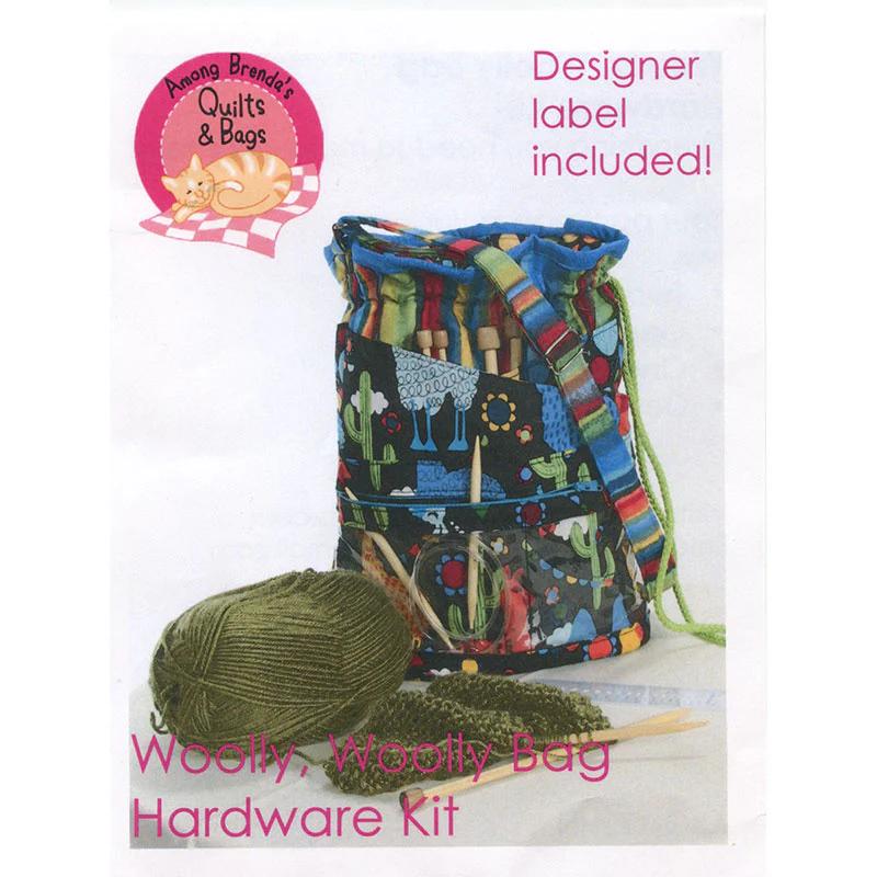 Woolly, Woolly Bag Pattern Hardware Kit - Nickel