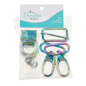 The Double Flip Shoulder Bag Hardware Kit - Rainbow