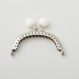 Bauble Sew-In Clasp - White