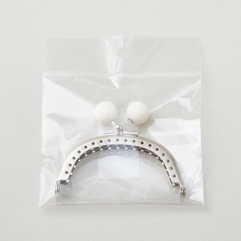 Bauble Sew-In Clasp - White