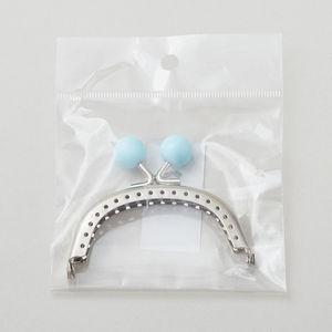 Bauble Sew-In Clasp - Light Blue