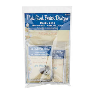 Malibu Sling Hardware Kit - Antique Gold