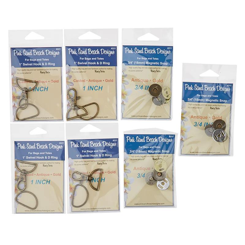 Malibu Sling Hardware Kit - Antique Gold
