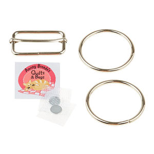 Me & My Baby Diaper Bag Hardware Kit - Nickel