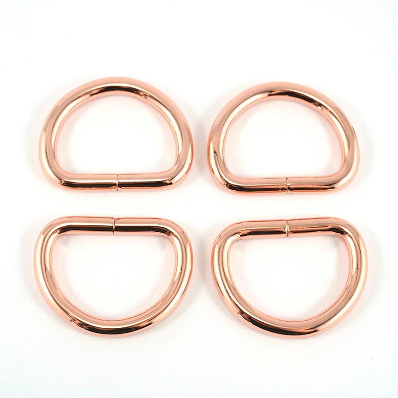 Emmaline 1" D-Rings - Set of Four Copper