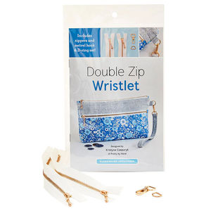 Double Zip Wristlet Kit