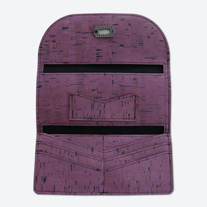 Lucky Penny Wallet Kit - Rustic Amethyst Cork