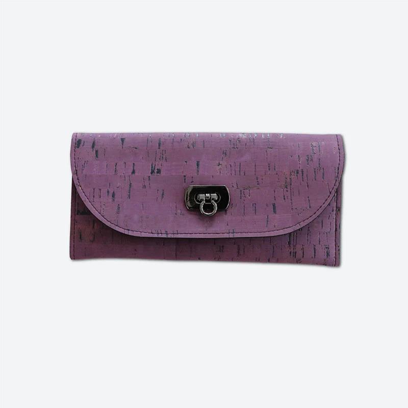 Lucky Penny Wallet Kit - Rustic Amethyst Cork