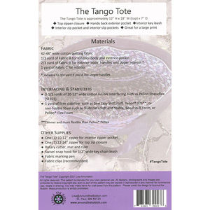 The Tango Tote Pattern