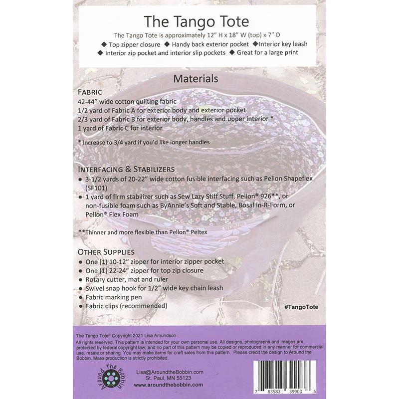 The Tango Tote Pattern