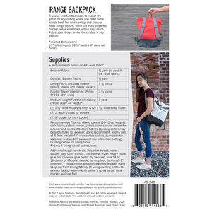 Range Backpack Pattern