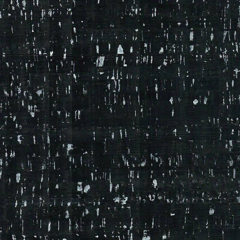 Natural Black Silver Flecked Pro Cork Fabric - 1/2 Yard Cut