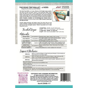 The Road Trip Wallet Pattern