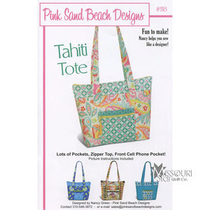 Tahiti Tote Pattern