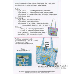 Tahiti Tote Pattern