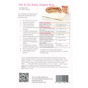 Me & My Baby Diaper Bag Pattern