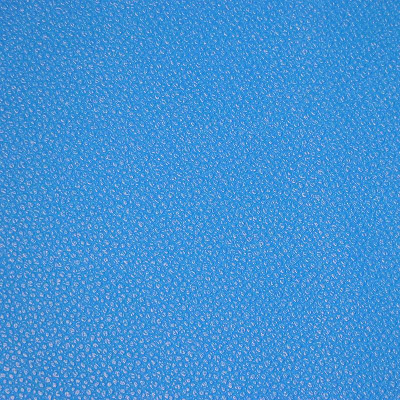 Electric Blue Pebble Faux Leather - 1/2 Yard Cut