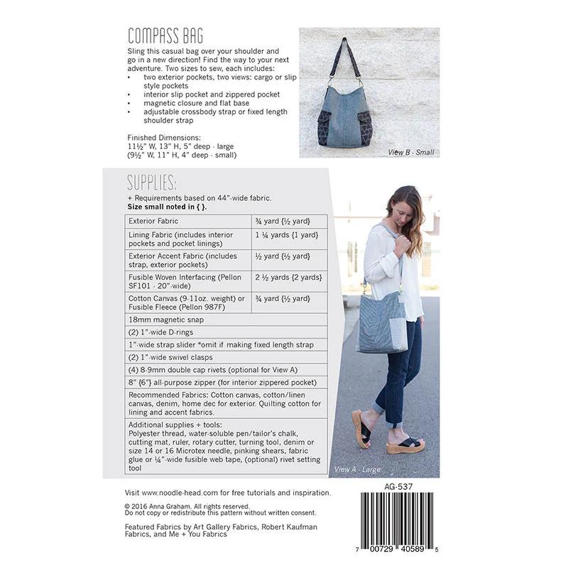 Compass Bag Pattern
