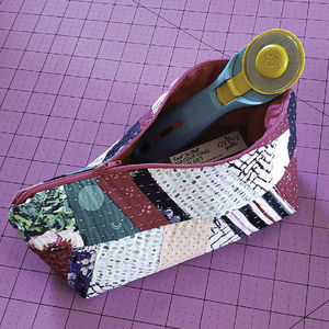 Scrap Tape Zip Pouch Pattern