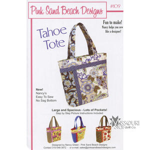Tahoe Tote Pattern