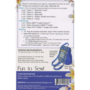 Malibu Sling Pattern