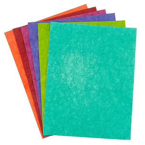 Kraft-tex Designer Sampler Sheets- 6 Colors Hand-Dyed & Prewashed
