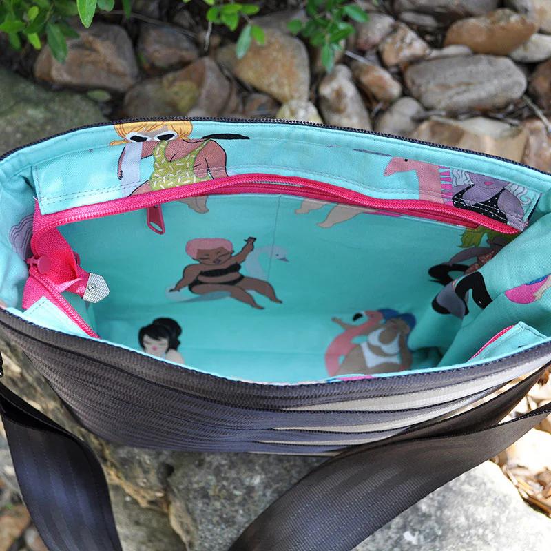 Roundabout Bag Seat Belt Kit - Tall Cocoa/Sand