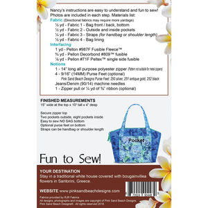 Santorini Handbag Pattern