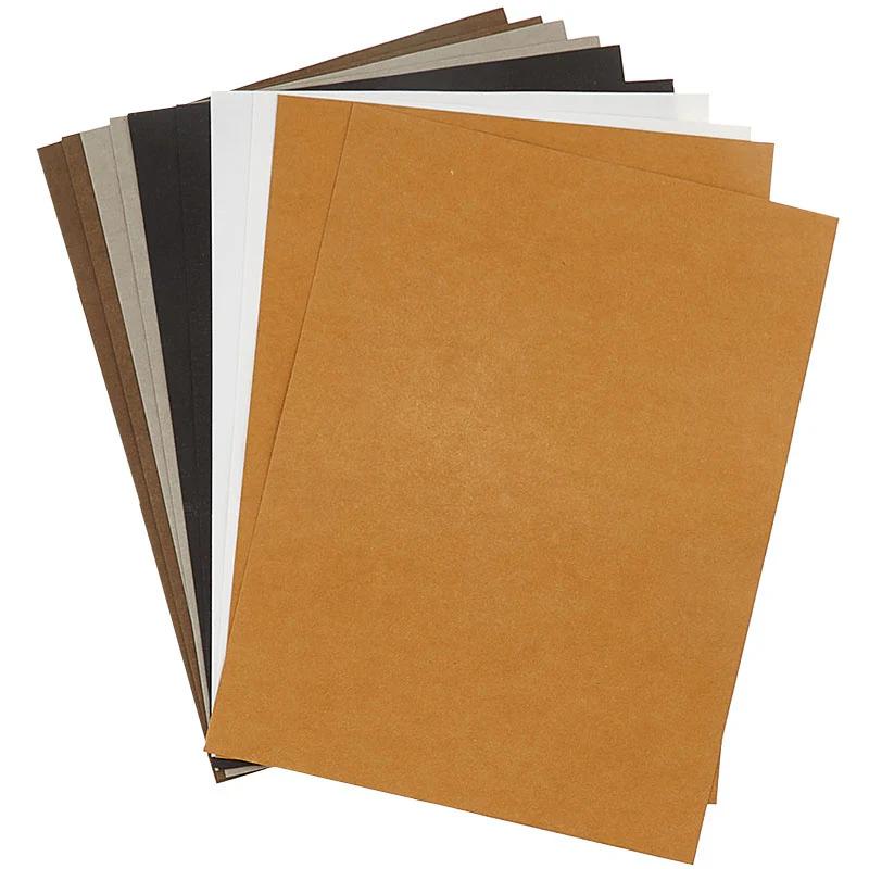 Kraft-tex Vintage Sampler Sheets - 5 Colors Prewashed