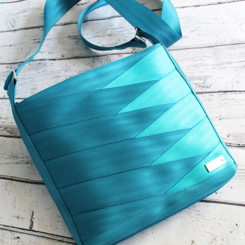 Roundabout Bag Seat Belt Kit - Tall Teal