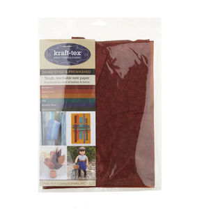 Kraft-tex Designer Sampler 6 Deep, Rich Colors Hand-Dyed & Prewashed