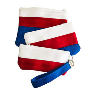 Pouch Trio & Wristlet Seat Belt Kit - Red/White/Blue
