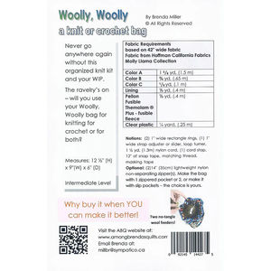 Woolly, Woolly Bag Pattern