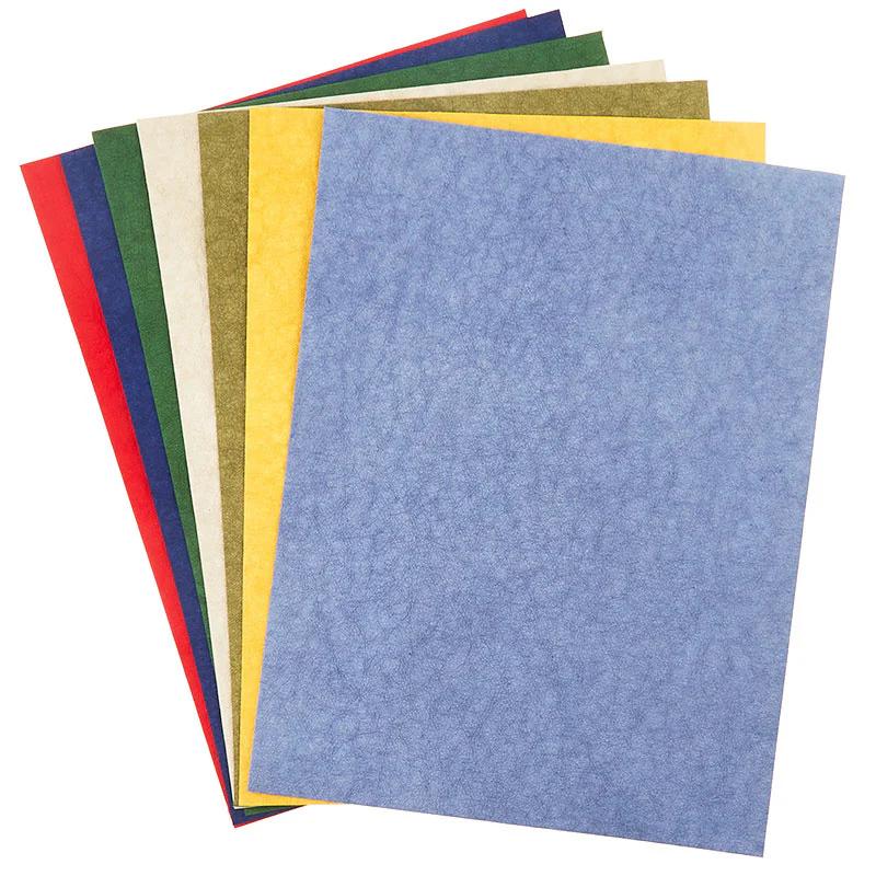 Kraft-tex Designer Sampler Sheets - 7 Essential Colors Hand-Dyed & Prewashed