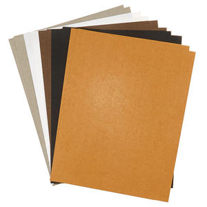 Kraft-tex Basics Sampler Sheets - 5 Colors Original Unwashed
