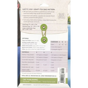 Lucy's 3-in-1 Krat-tex Bag Pattern