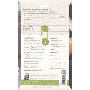 The 3-in-1 Emma Messenger Bag Pattern